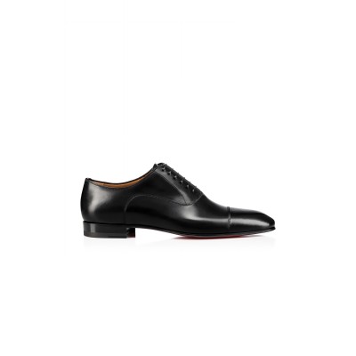 CHRISTIAN LOUBOUTIN GREGGO LEATHER OXFORD SHOES 